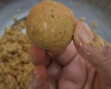 A picture of step 3 of Sattu laddu/ Sattu laddu in 5 minutes /regional and rustic Bihari sattu laddu without cooking.