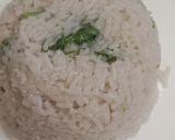 A picture of step 5 of Ghee masala rice.