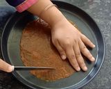 A picture of step 7 of Aam Papad.