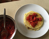 Foto del paso 7 de la receta: Pancakes con fresas y chocolate