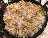 Foto del paso 13 de la receta: Yakimeshi de pollo (Arroz Frito)