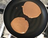 Foto del paso 2 de la receta: Pancakes proteicos chocolate - panqueques (con harina)
