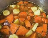 Une image de l'étape 1 de Curry de légumes.