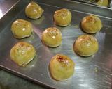 Foto langkah ke 11 dari resep Bakpia Kacang Hijau Pandan (renyah).