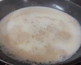 A picture of step 1 of Tricolour Semolina Burfi.