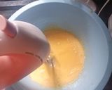 A picture of step 3 of Eid cake.