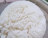 A picture of step 1 of Steamed Rice.