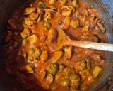 Kagylós olívabogyós tészta recept fázis 3 fotója