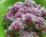 Foto langkah ke 4 dari resep Kelepon Buah Naga #BeraniBaking.