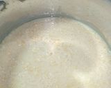 A picture of step 3 of Besan Halwa.