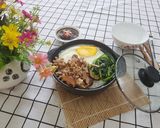 Hình bước làm 8 của món Cơm gà tay cầm