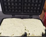 Foto langkah ke 5 dari resep Waffle Matcha.