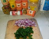 A picture of step 1 of How to make kebab at home.