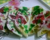 A picture of step 5 of Broken Glass Jelly Pudding.