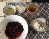 Foto del paso 1 de la receta: Mug cake de naranja y moras