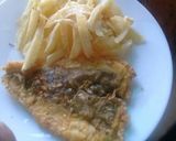 A picture of step 5 of Fish with custard.