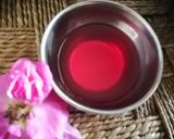A picture of step 2 of Rose flavoured Modaks.
