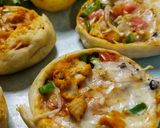 A picture of step 5 of One bite pinwheels.