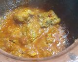 A picture of step 1 of Mughlai chicken handi.