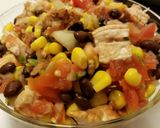 A picture of step 4 of Pico De Gallo Chicken Salad.