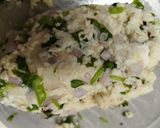A picture of step 3 of Paneer cheese tikki.