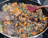 A picture of step 4 of Healthy Mince Wraps.
