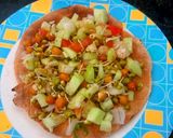 A picture of step 2 of Masala Roti.