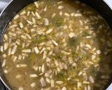 A picture of step 3 of Cream of Mushroom & Broccoli Soup.