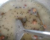 A picture of step 6 of Cashew upma.