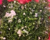 A picture of step 1 of Vegetable and Egg Omelette.