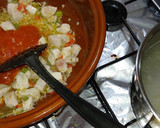 Foto del paso 2 de la receta: Arroz meloso de pollo y lomo - rápido y fácil