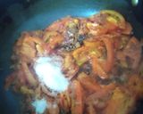 A picture of step 4 of Tomato Thokku.