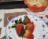 Foto del paso 7 de la receta: Tulipa de fresas con queso batido y almendras 🍓🍓🍓🍓