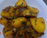 A picture of step 4 of Crispy Potatoes.