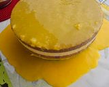Foto del paso 5 de la receta: Tarta de 3 chocolates con cobertura de naranja 🍊