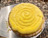 Foto del paso 9 de la receta Pastel de yemas relleno con crema pastelera