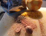 A picture of step 1 of Roast Duck with Braised Red Cabbage and Bread Sauce.