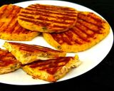 A picture of step 13 of Chicken stuffed sandwich without bread.