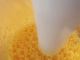 Helados de mandarina al agua
