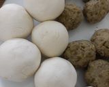 Foto langkah ke 4 dari resep Onde-onde isi Kumbu Kacang Hijau.
