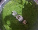 A picture of step 1 of Green peas emoji idli.