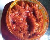 A picture of step 6 of Schezwan Chutney.