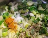 Vöröslencsés rakott karfiol (vegán) recept fázis 2 fotója
