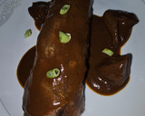 Foto del paso 8 de la receta: Canelón de carrilleras de cerdo al vino tinto con setas de temporada