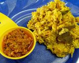 A picture of step 8 of Masala Khichdi.