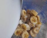 A picture of step 1 of Nendran Banana Dry Fruit Cake.