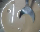 A picture of step 2 of Steam egg chilli.