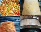 A picture of step 2 of Mix Vegetable grilled Sandwich.