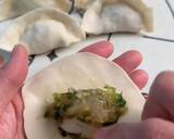 A picture of step 5 of Shrimp and Cucumber Dumplings.