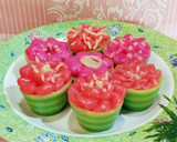 Foto langkah ke 8 dari resep Kue Lapis Bunga 🌺🌸🏵️.